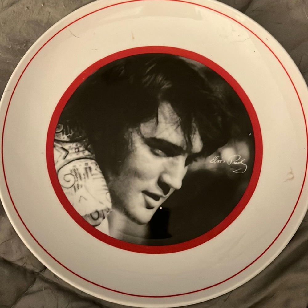 Elvis Presley Just For You 8" Plate by Megatoys Signature